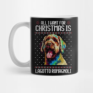 All I Want for Christmas is Lagotto Romagnolo - Christmas Gift for Dog Lover Mug